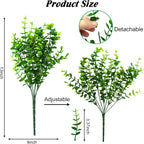 Farmhouse Wood Artificial Plant - View 2
