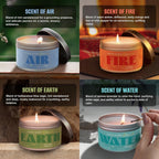 Soy Wax Green Candle Set - View 3