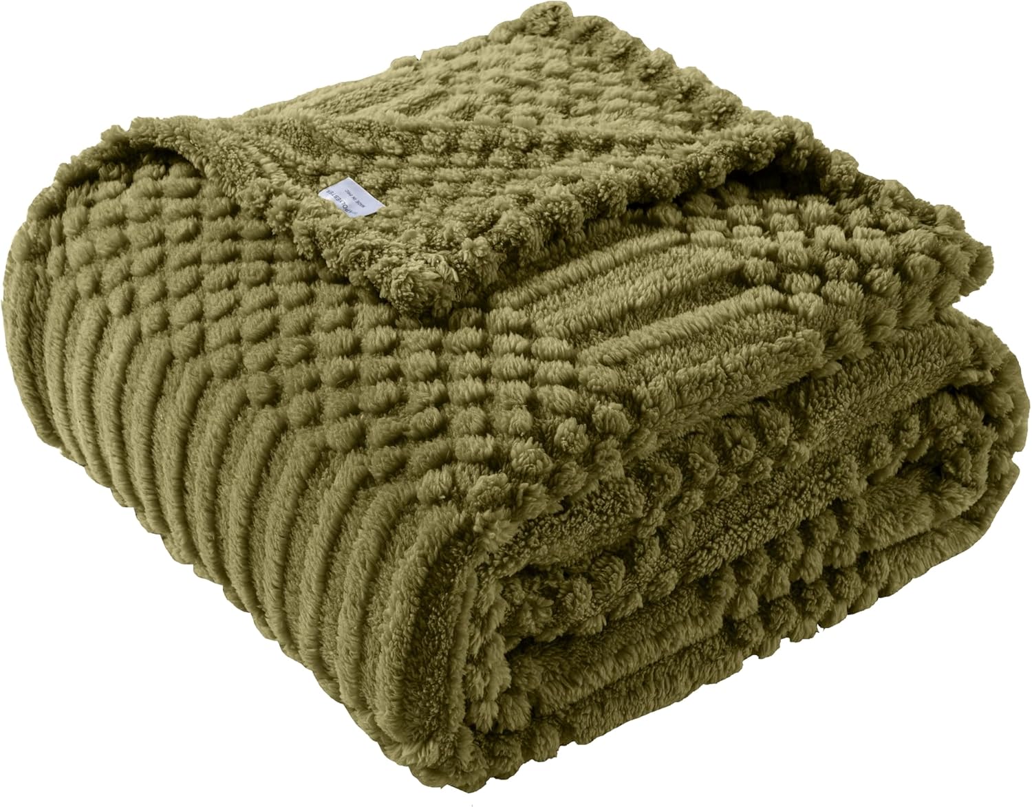 Beige Throw Pillow — 70" — Green