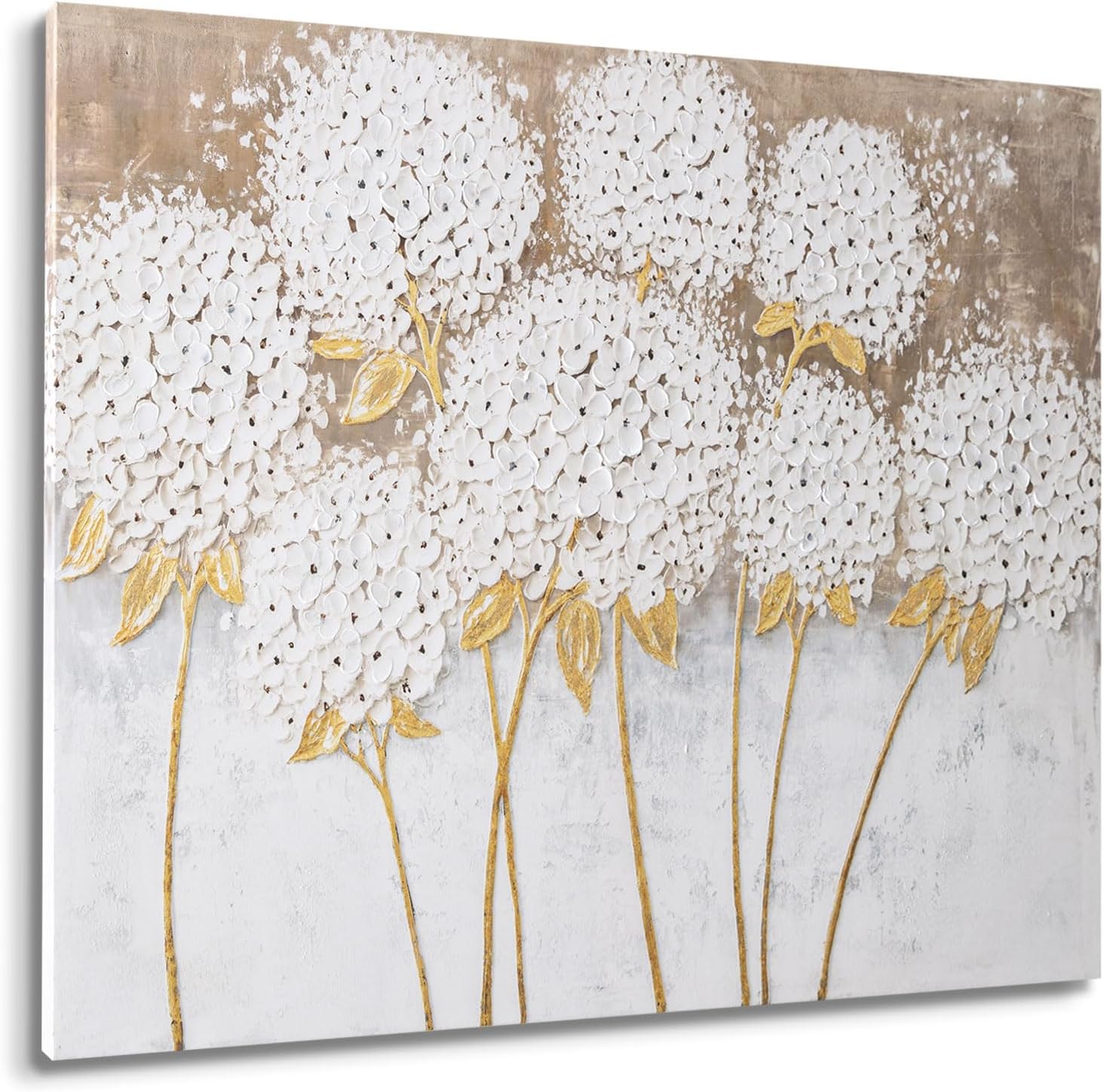 Boho Brown Canvas Wall Art — 12" — 40"L x 28"W