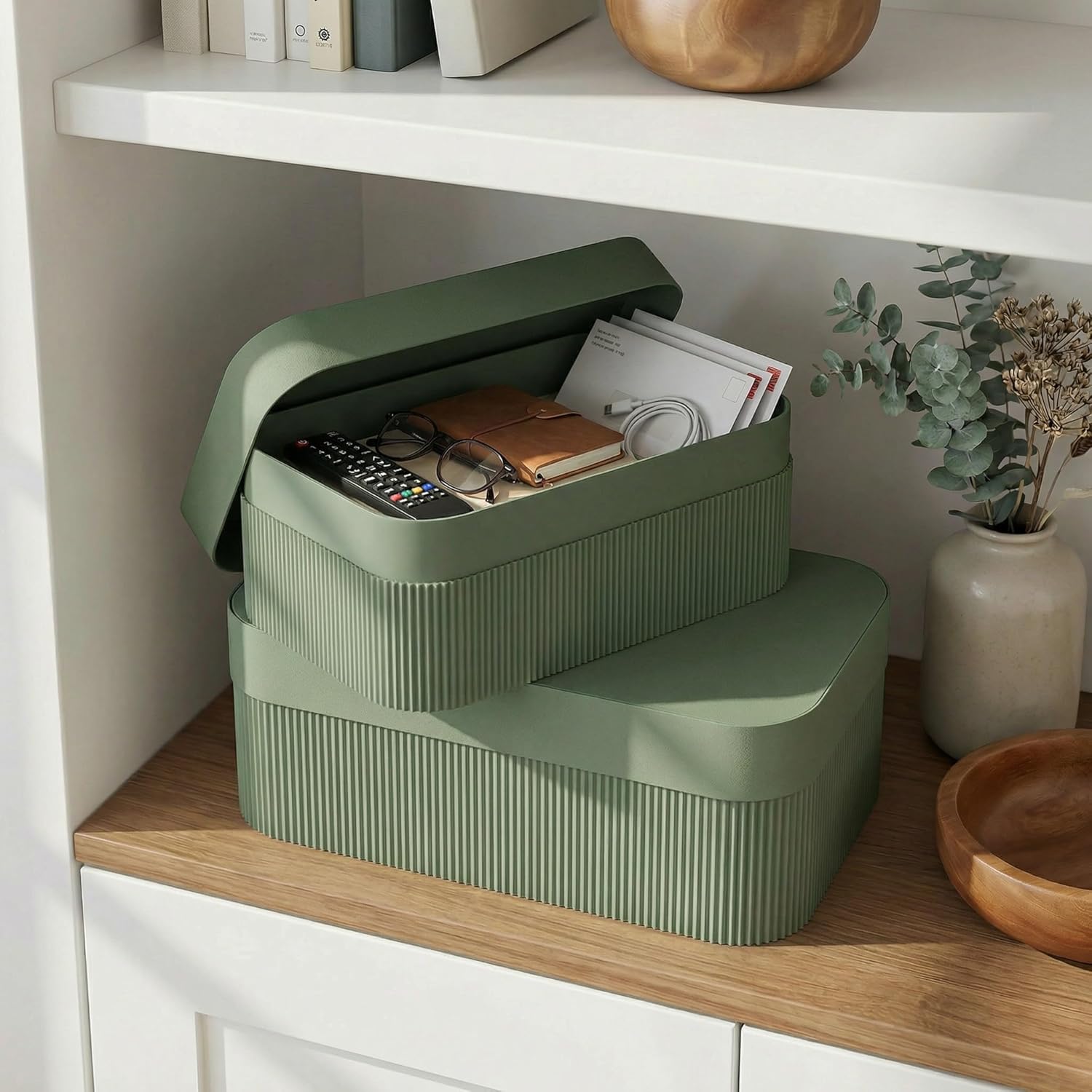 Beige Storage Basket — Set of 2 - View 2