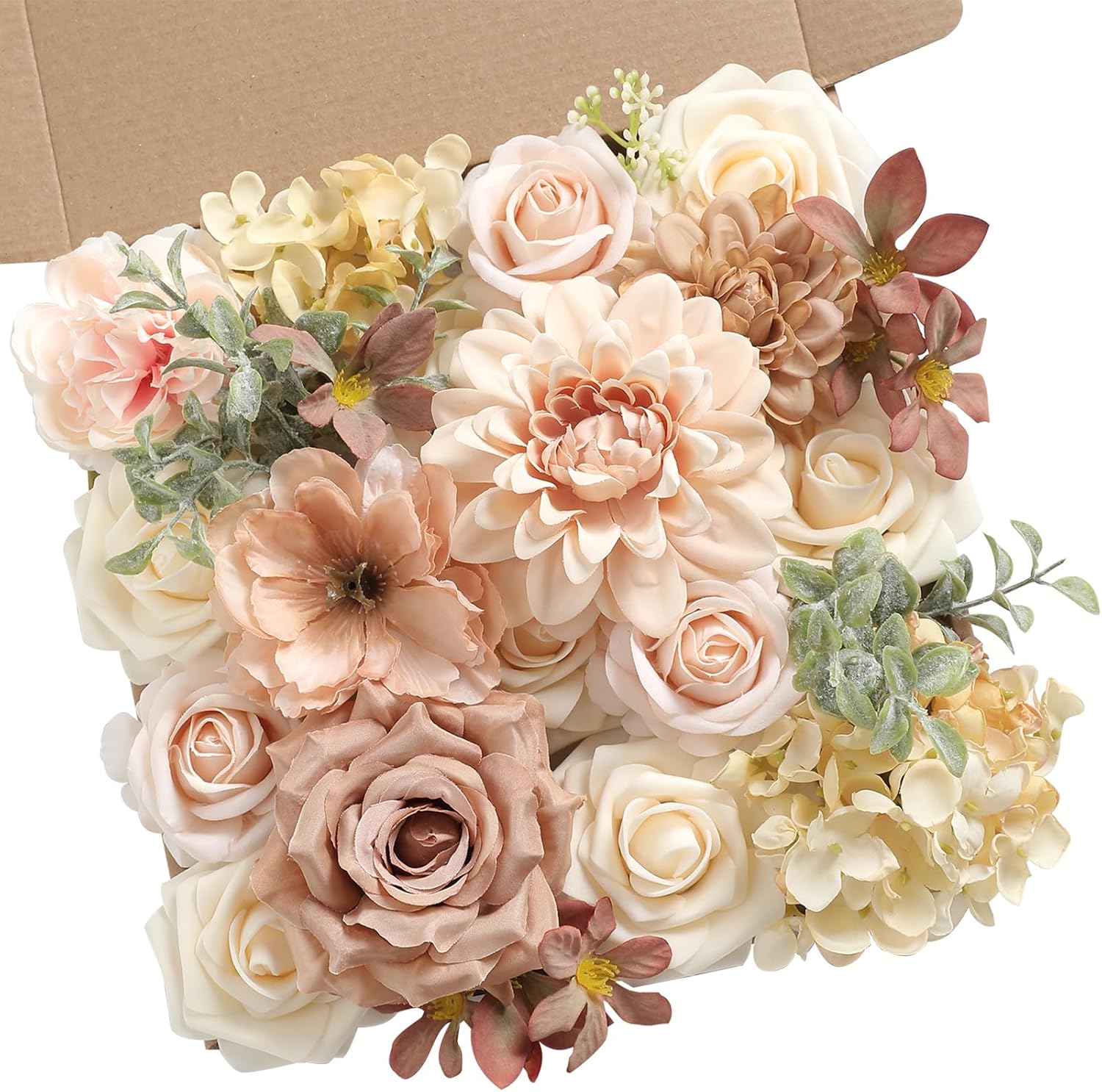 Blue Artificial Flowers — Champagne