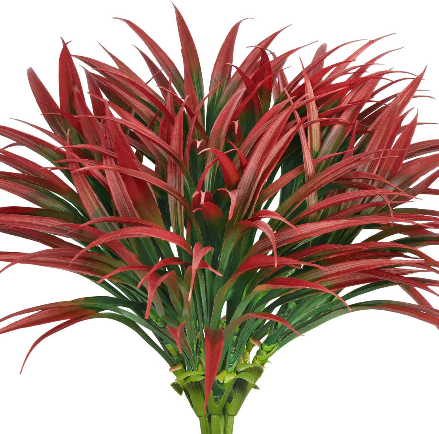 Green Artificial Plant — Red