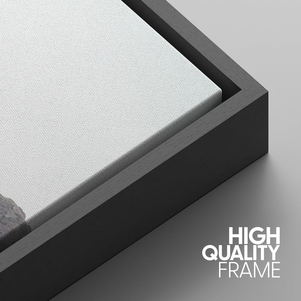 Framed Modern Fabric Wall Art — 16" - View 5