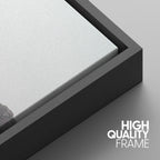 Framed Modern Fabric Wall Art — 16" - View 5