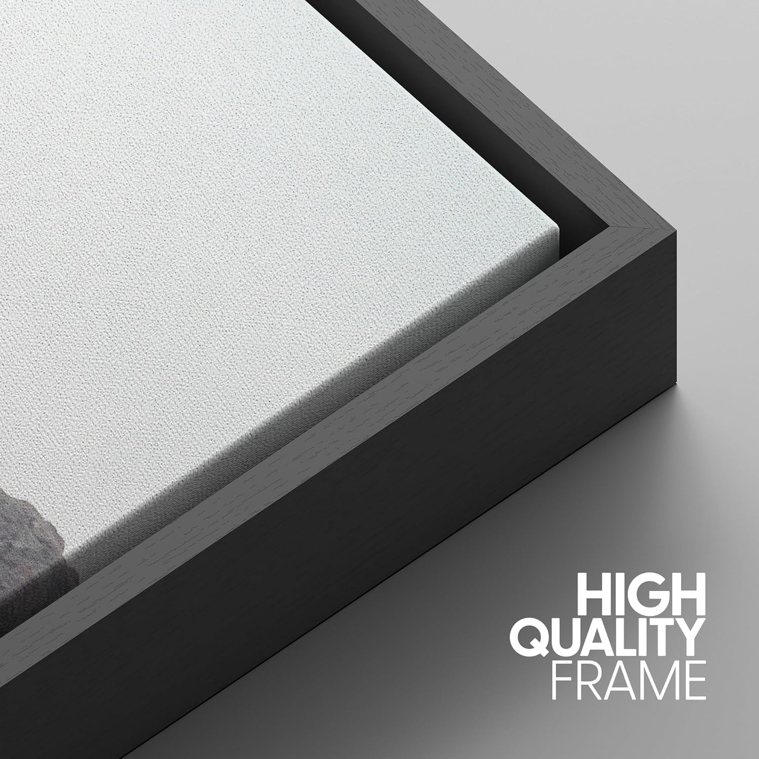 Framed Modern Fabric Wall Art — 16" - View 5