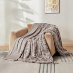 Beige Throw Pillow — 60"