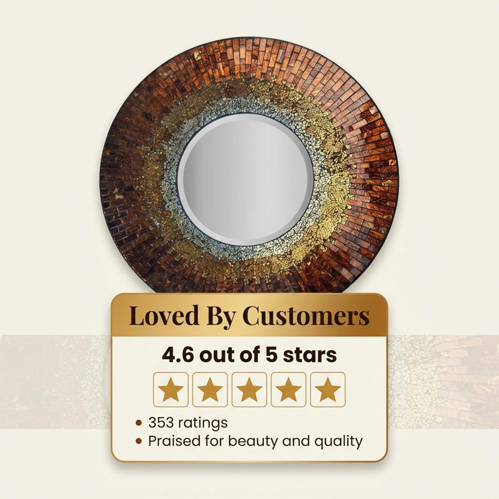 Beveled Glass Wall Mirror — 23.50" - View 7