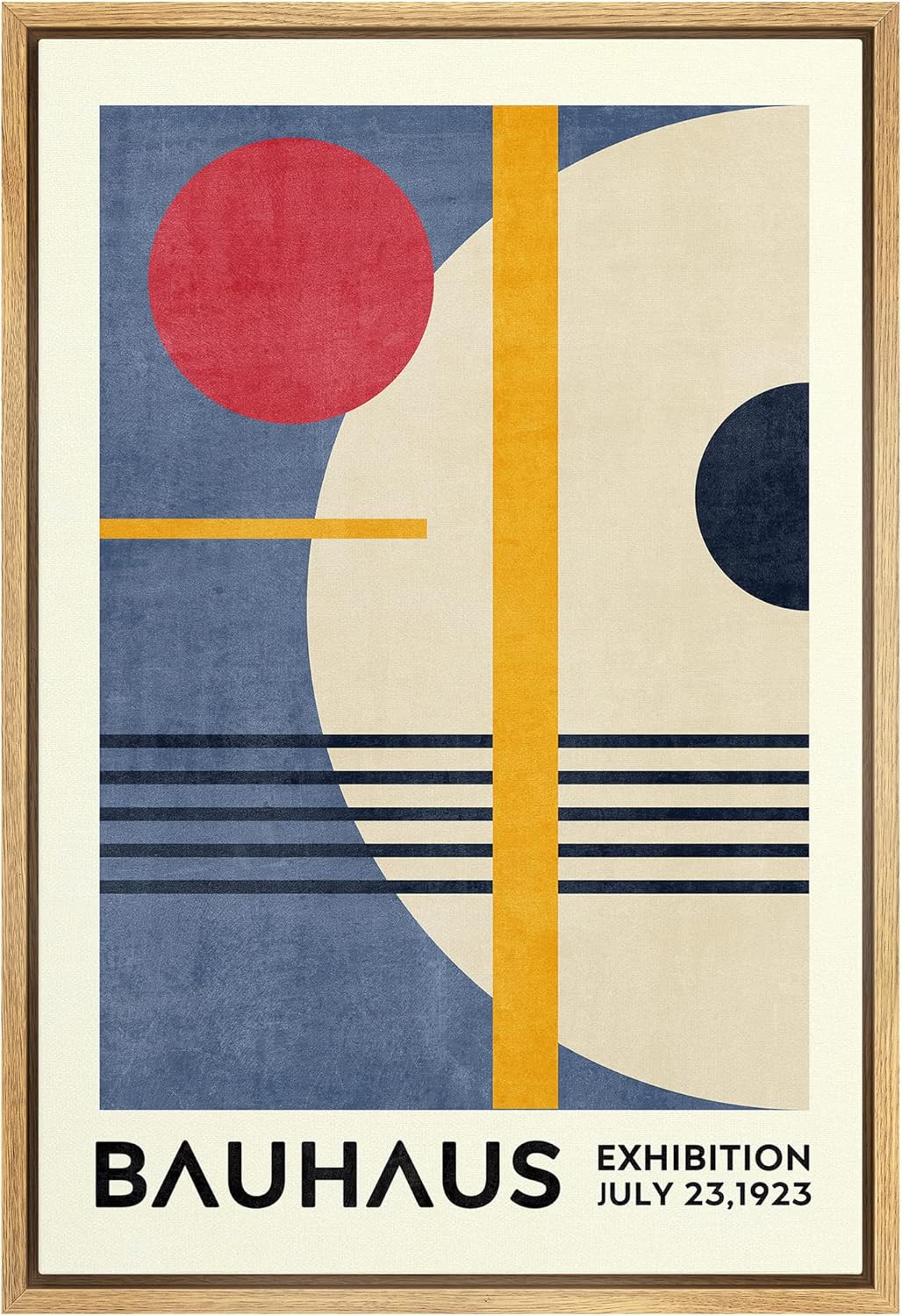 Framed Modern Fabric Wall Art — 24" — 24"L x 16"W