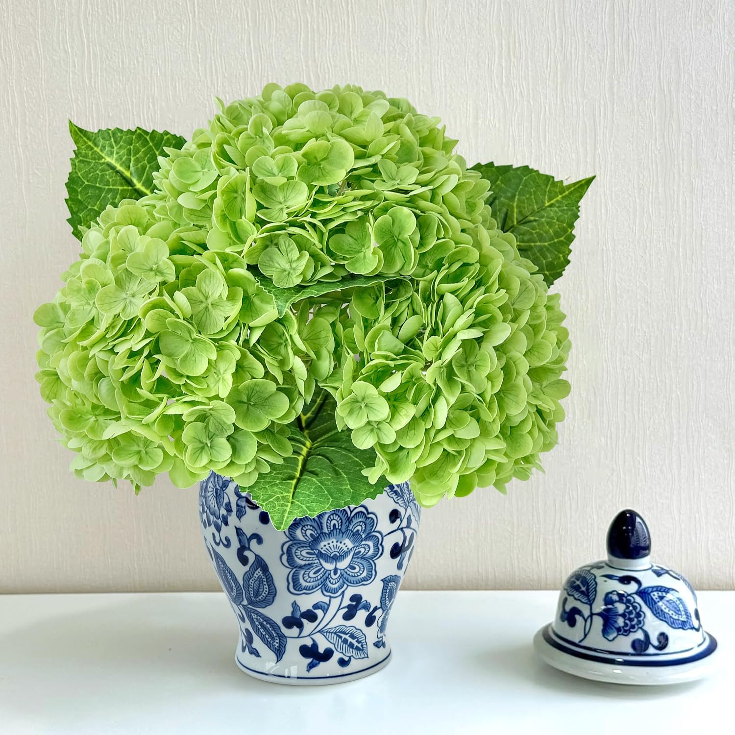 Beige Artificial Plant — 21" — Dark Green