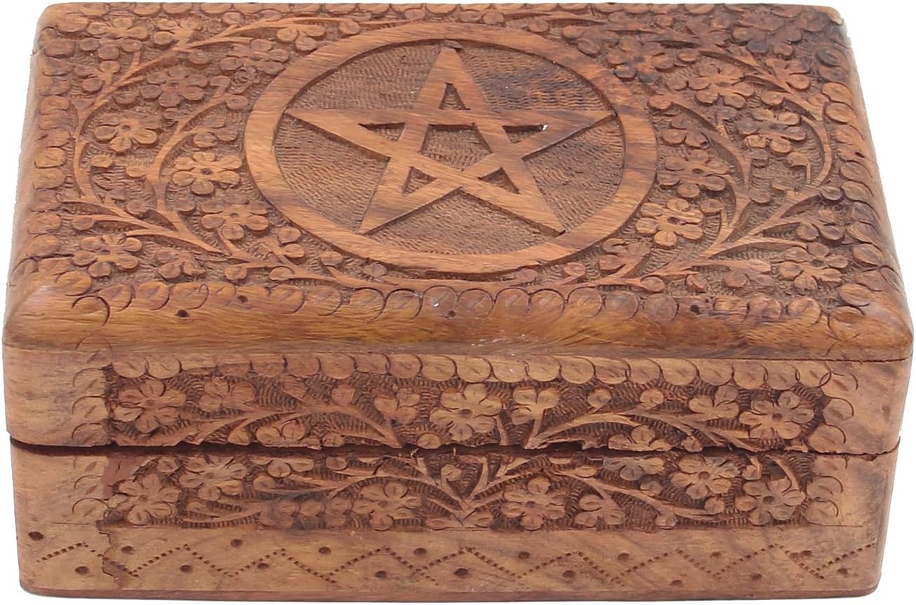 Wood Storage Basket — Small