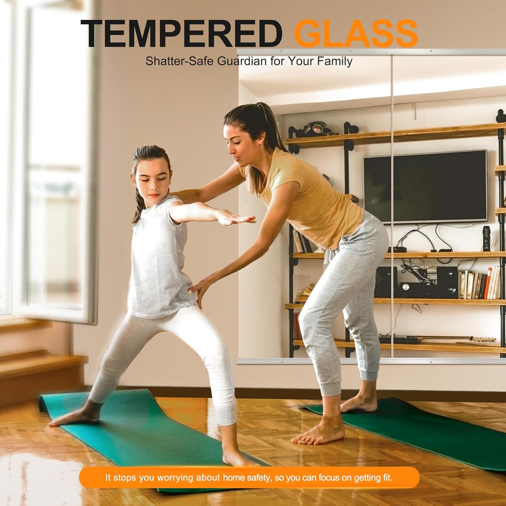 Glass Wall Mirror — 50" - View 2
