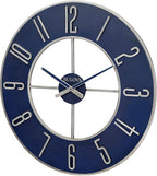 Battery Operated Modern Metal Wall Clock — 27" - View 2