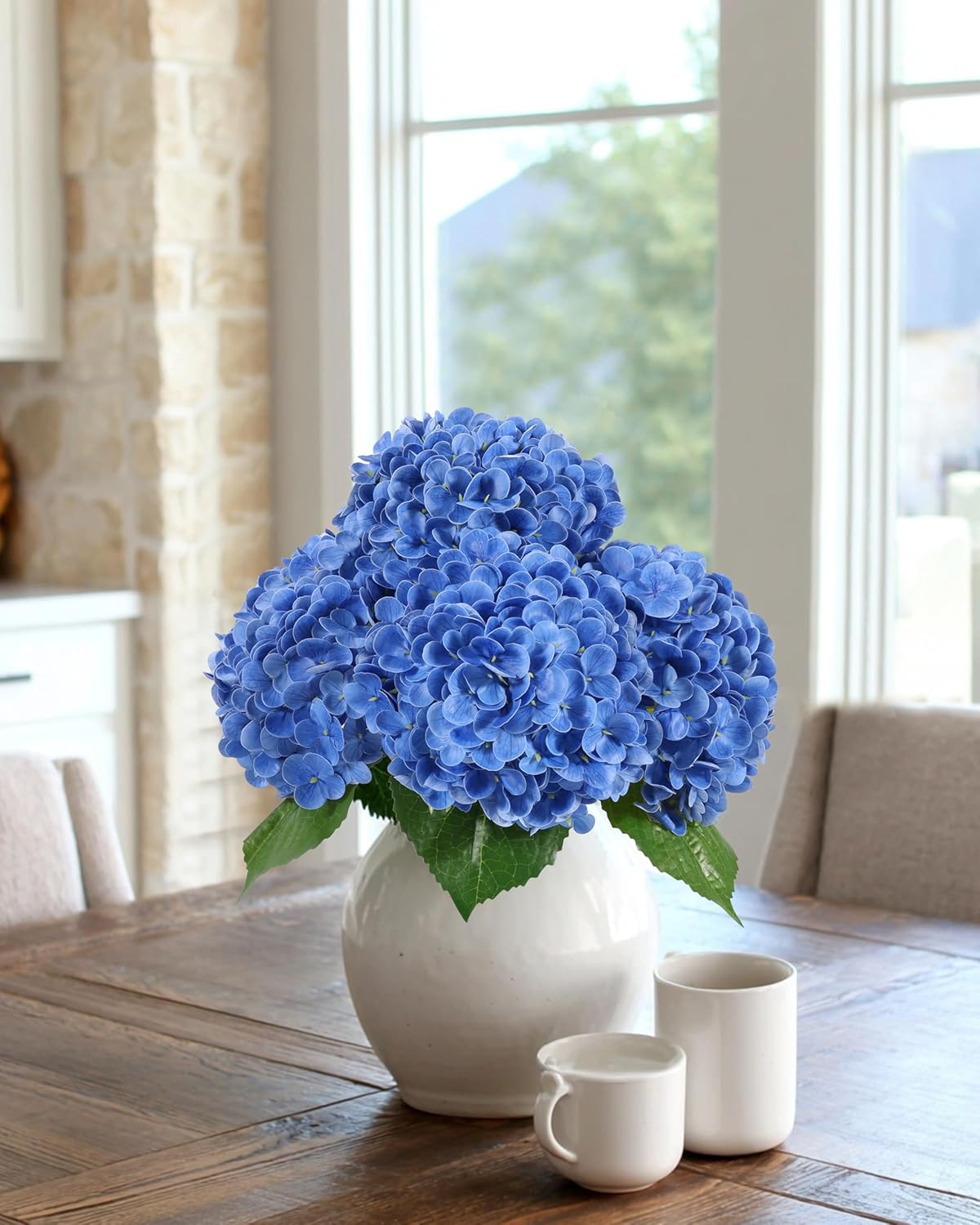 Blue Artificial Flowers - View 4