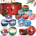 Soy Wax Wax Scented Candle — Christmas