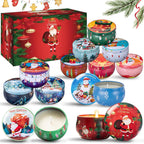 Soy Wax Wax Scented Candle — Christmas