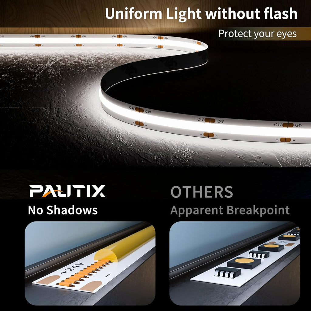 Dimmable Metal LED Strip Lights - View 2