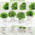 Beige Faux Succulent - View 6