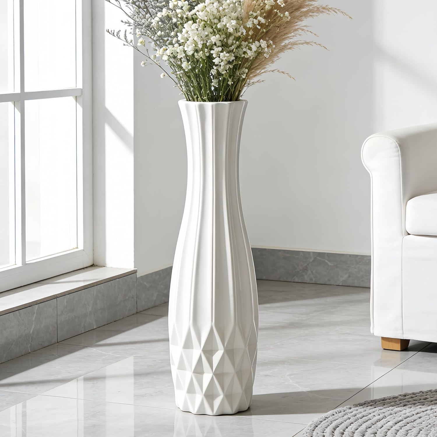 Ceramic Flower Vase — 24" — Shape 2