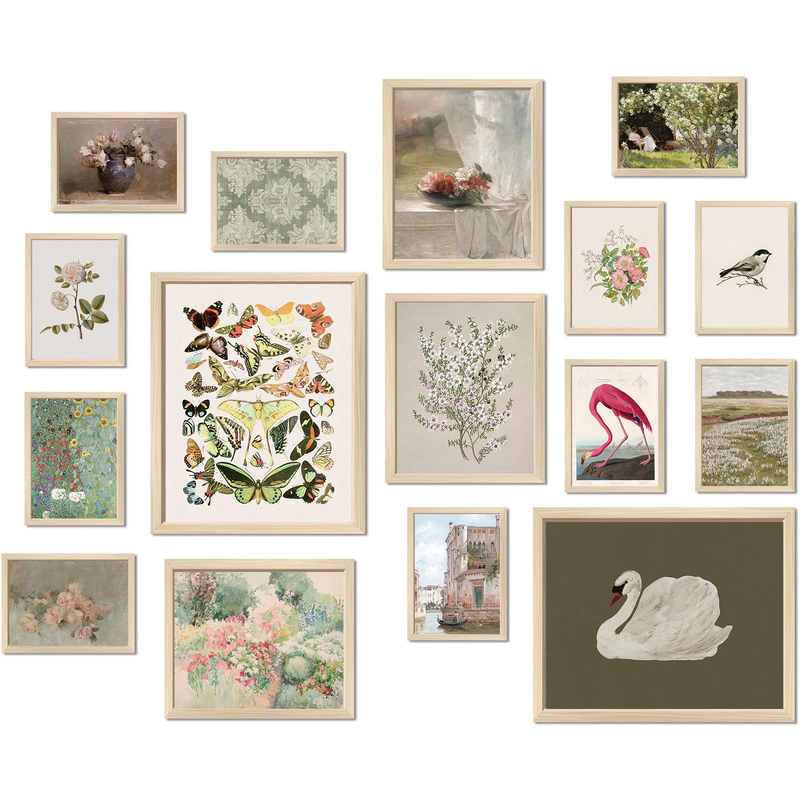 Unframed Farmhouse Fabric Canvas Wall Art