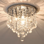 Luxe Glass Chandelier — 3-Light