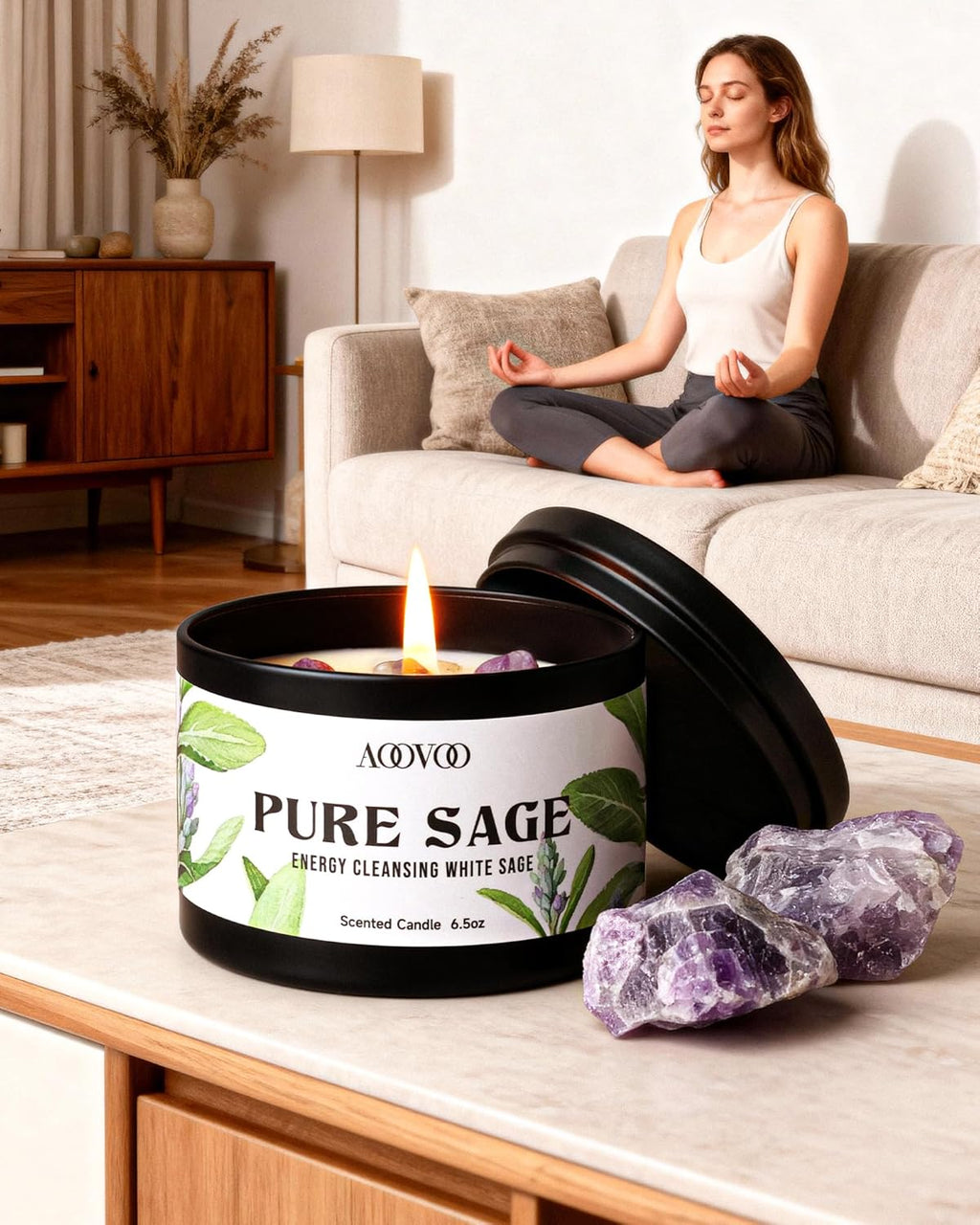 Luxe Metal Candle Set - View 5