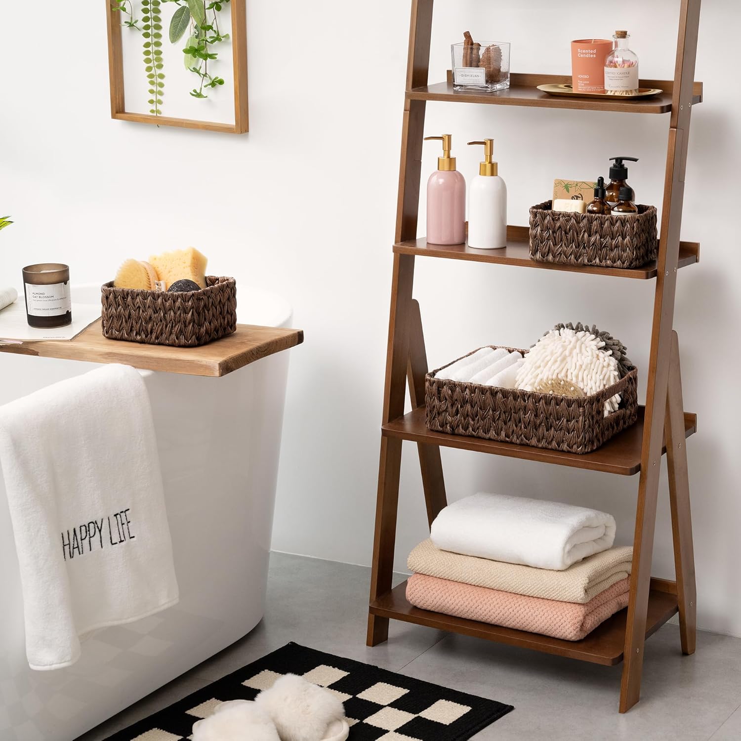 Black Storage Basket — 13" - View 2