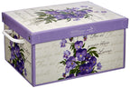 Scented Purple Storage Basket