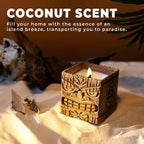 Soy Wax Wood Scented Candle - View 2