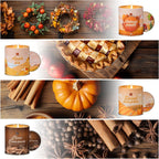 Soy Wax Metal Scented Candle - View 4