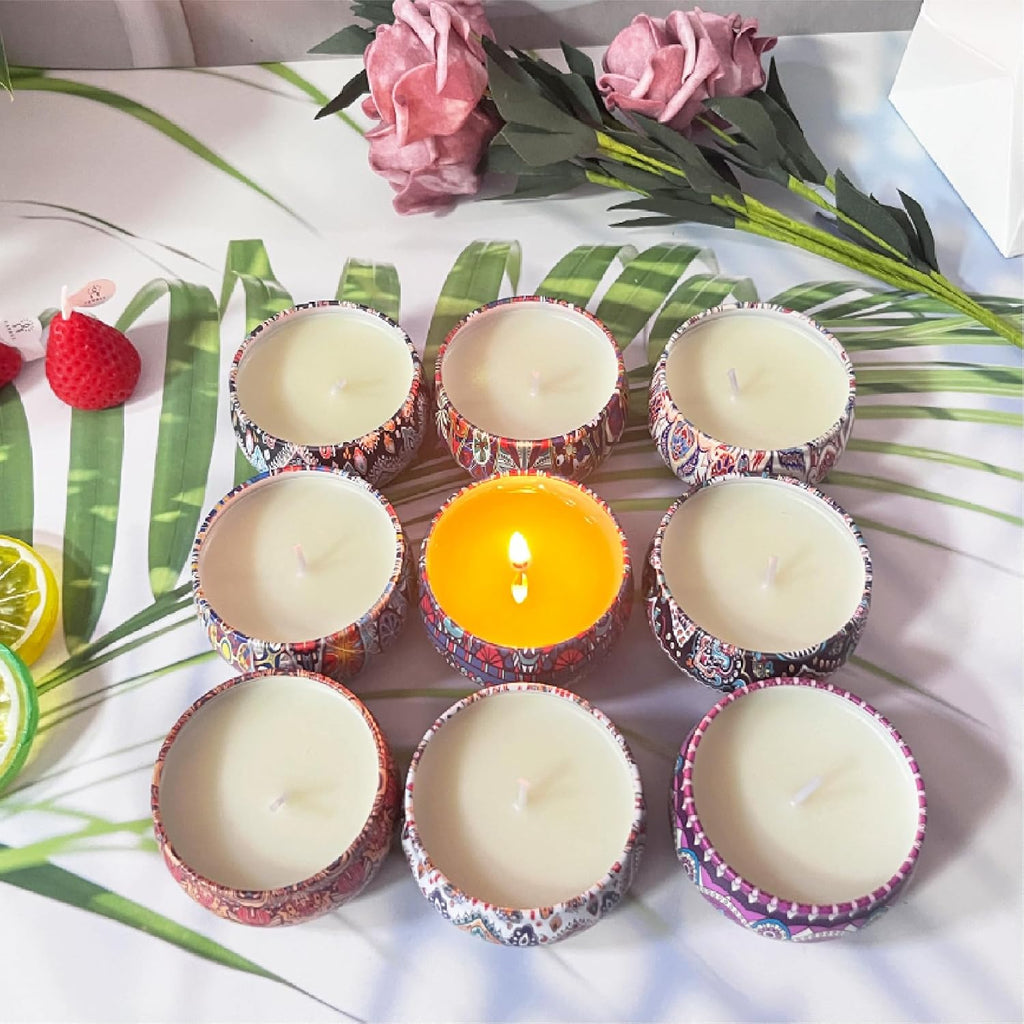 Soy Wax Metal Scented Candle - View 6