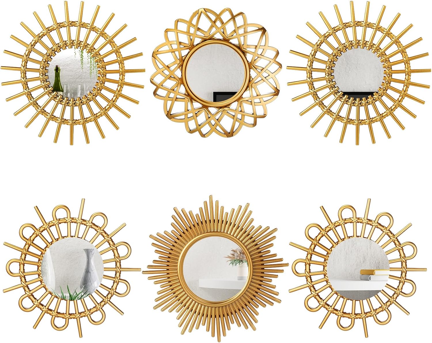 Luxe Gold Mirror — Gold