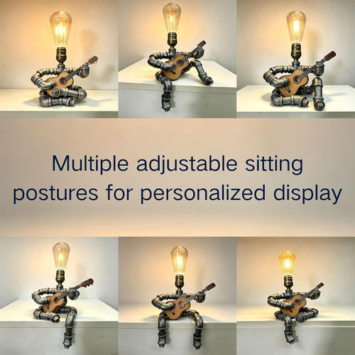 Adjustable Brown Desk Lamp - View 2