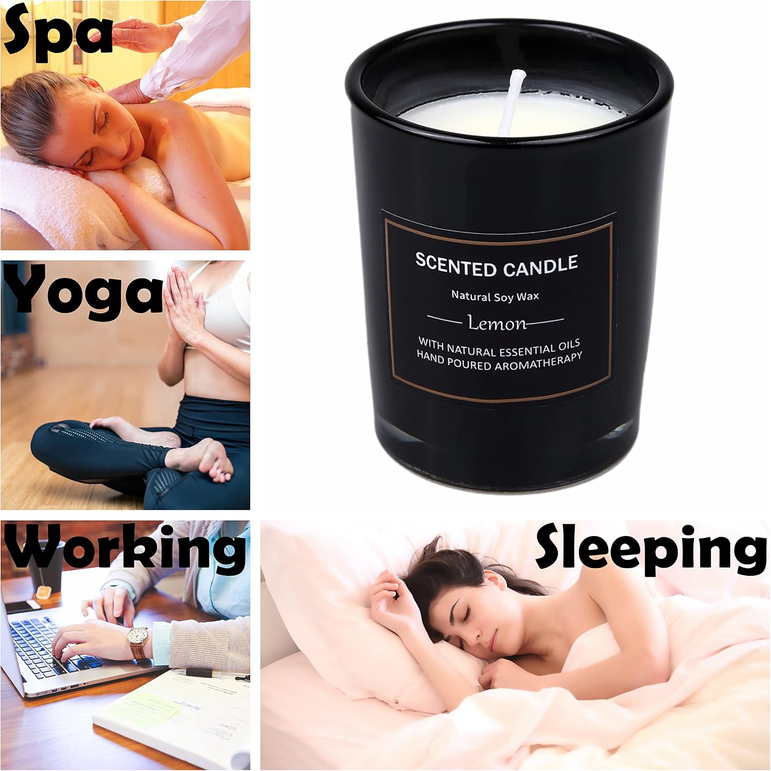 Soy Wax Wax Scented Candle - View 6