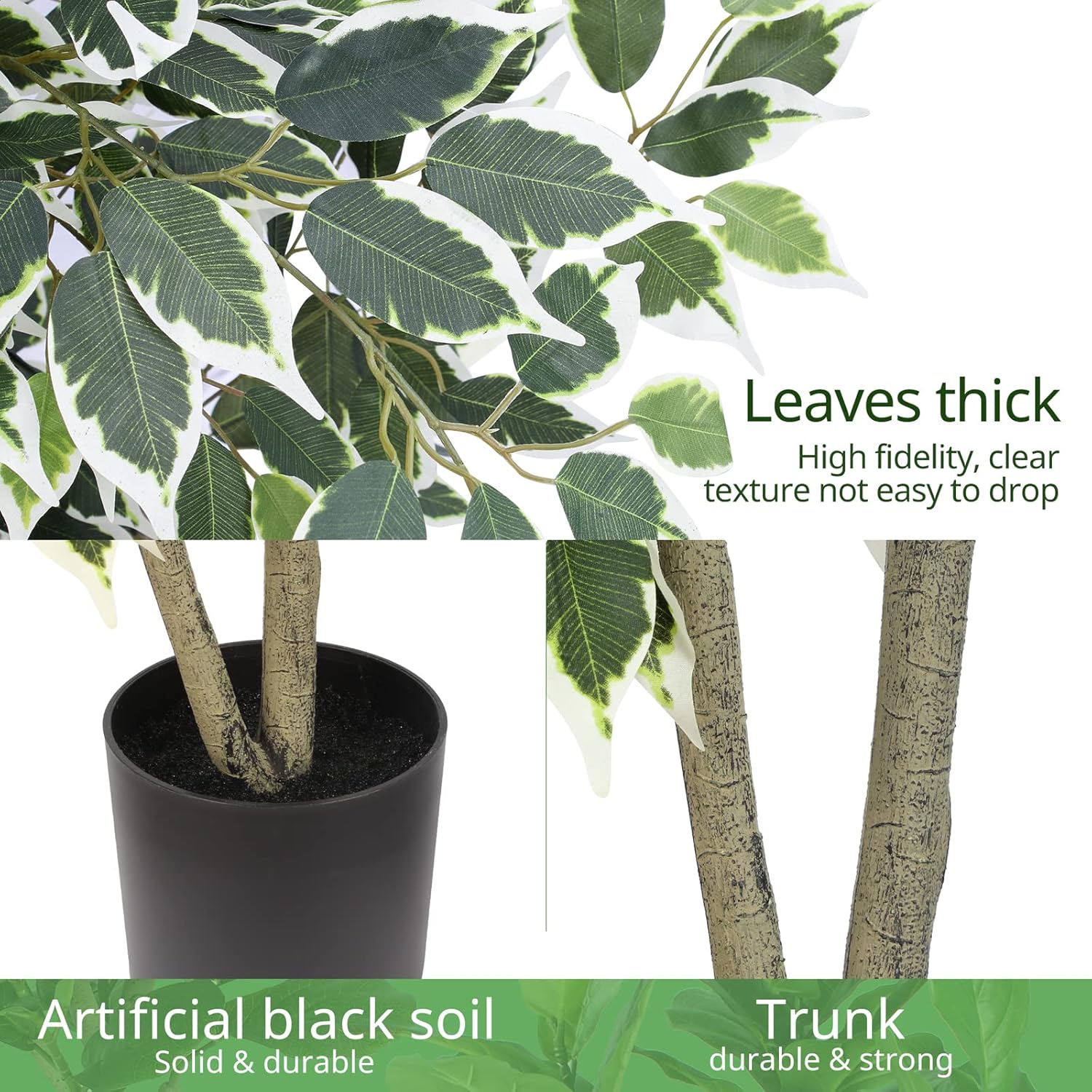 Fabric Artificial Plant - View 5