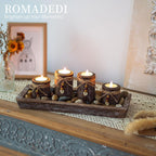 Boho Wood Candle - View 7