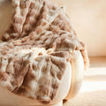 Luxe Beige Throw Pillow — 50x60 — Camel Tint