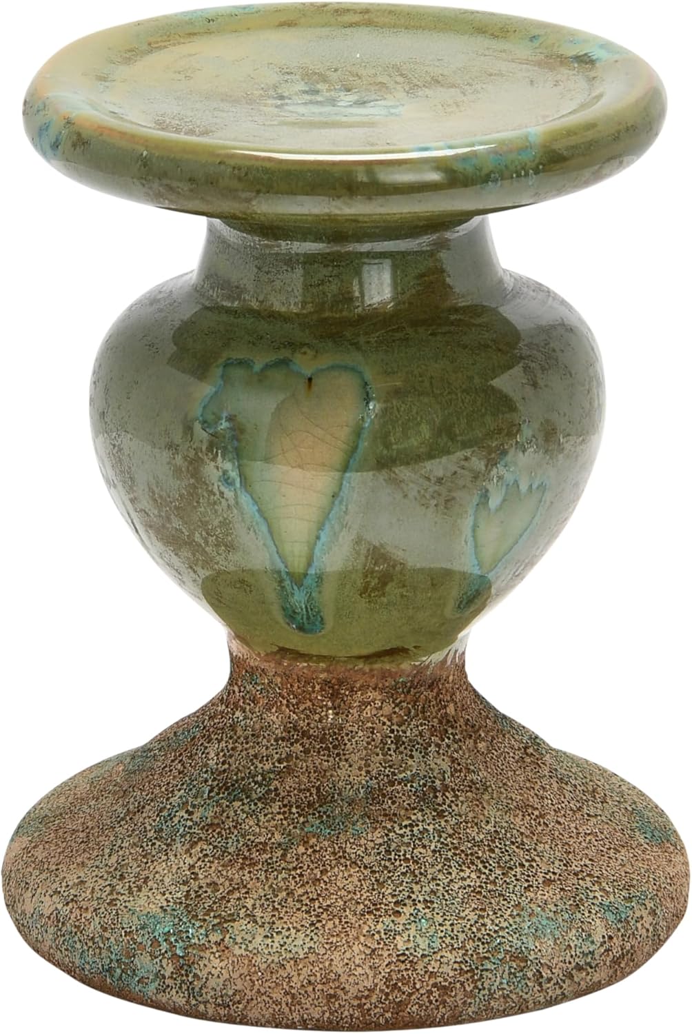 Farmhouse Black Pillar Candle — 4.5" — 5.5" W x 6.5" H