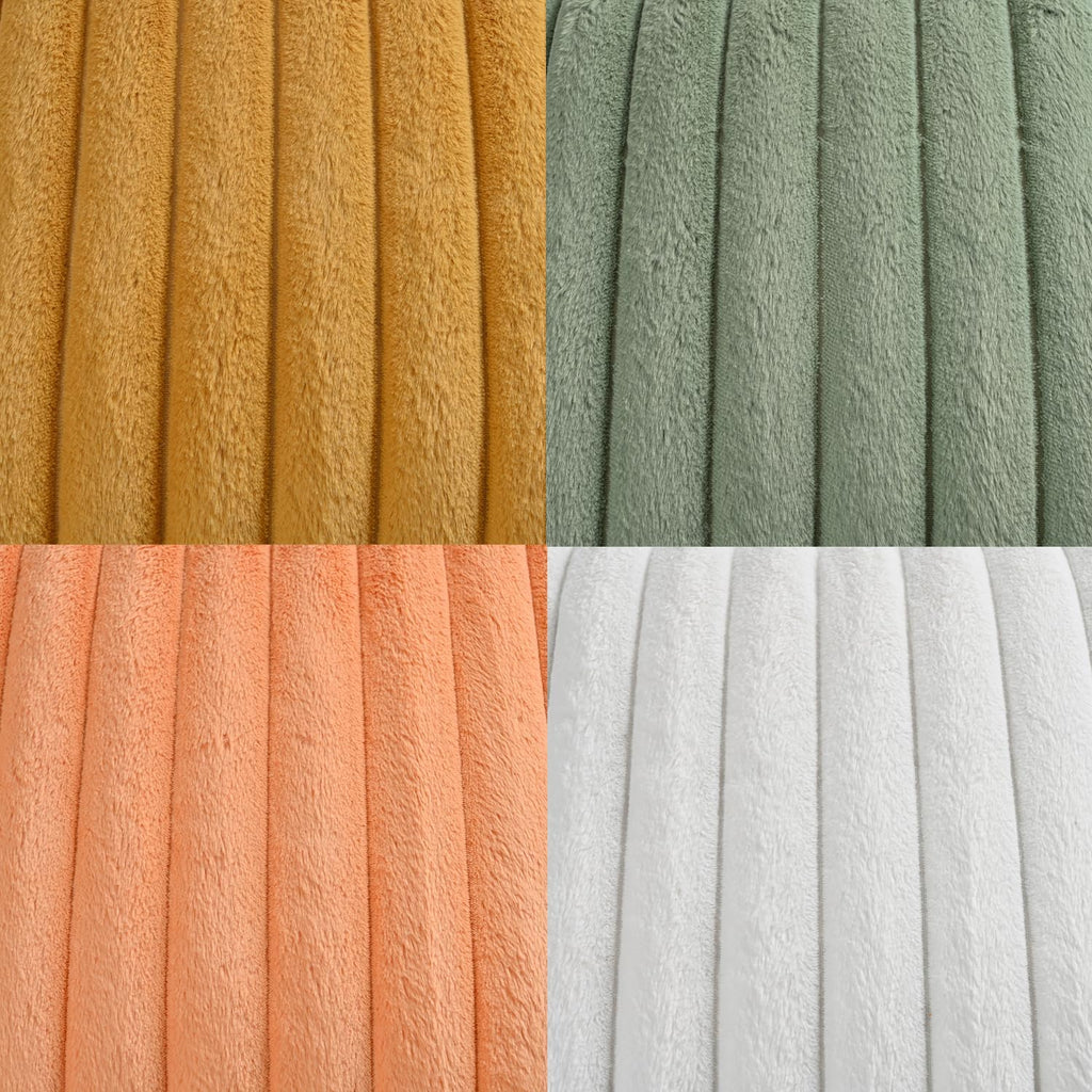 Modern Beige Throw Pillow Cover — 18" - View 5