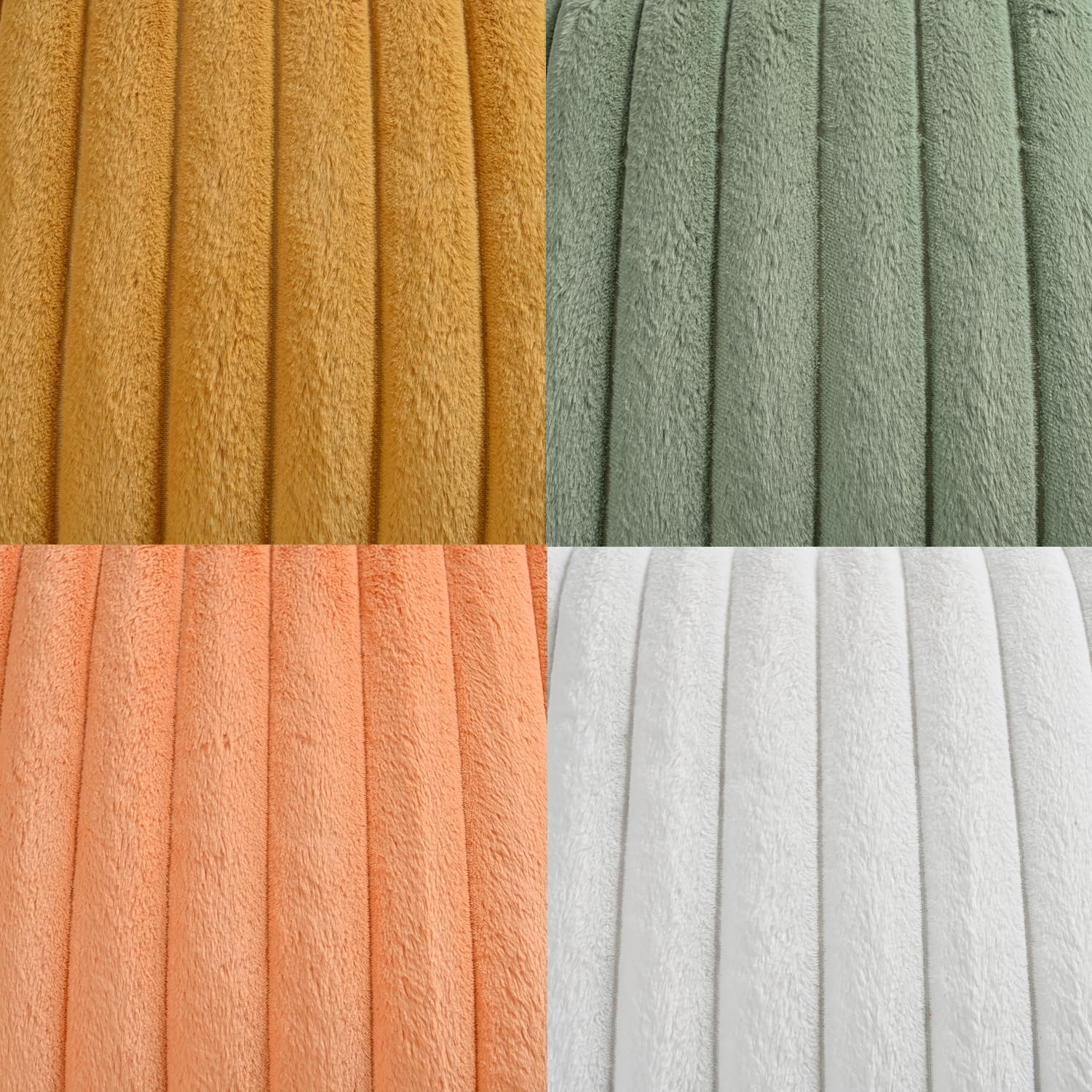 Modern Beige Throw Pillow Cover — 18" - View 5