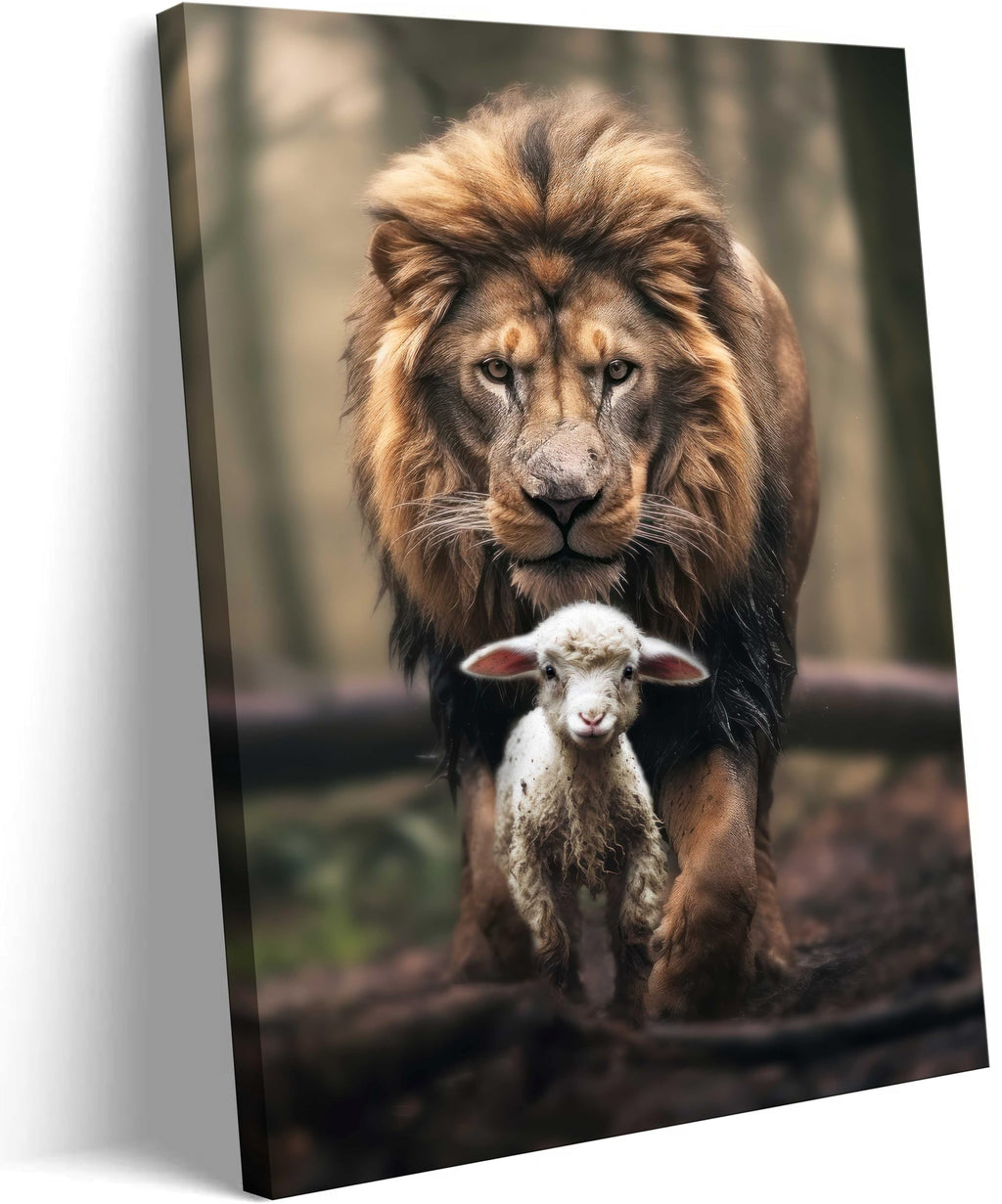 Framed Fabric Canvas Wall Art — 36"