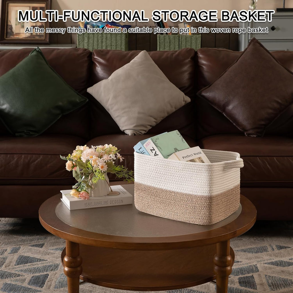 Boho Black Storage Bin — 13" - View 7