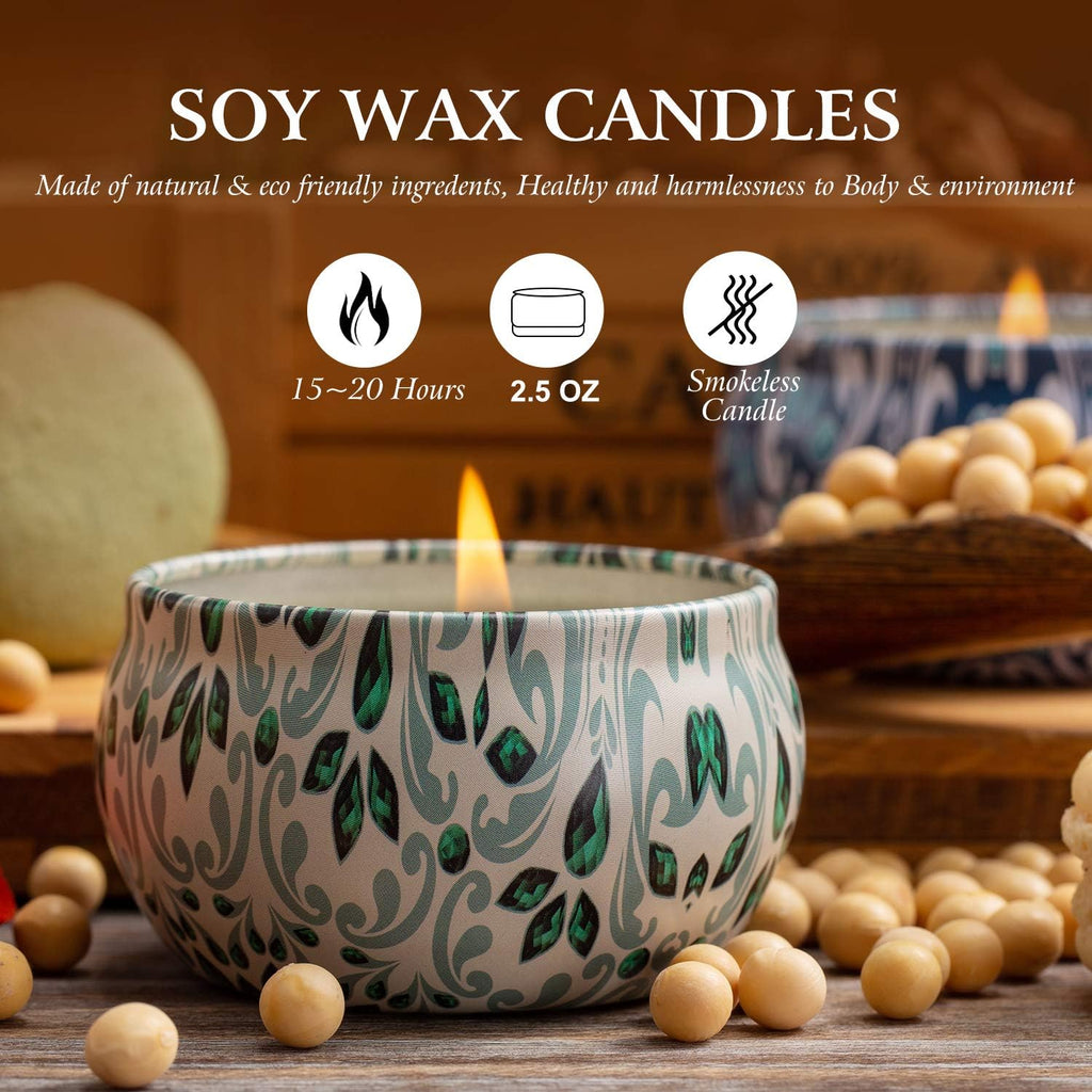 Soy Wax Wax Scented Candle — Set of 12 - View 3