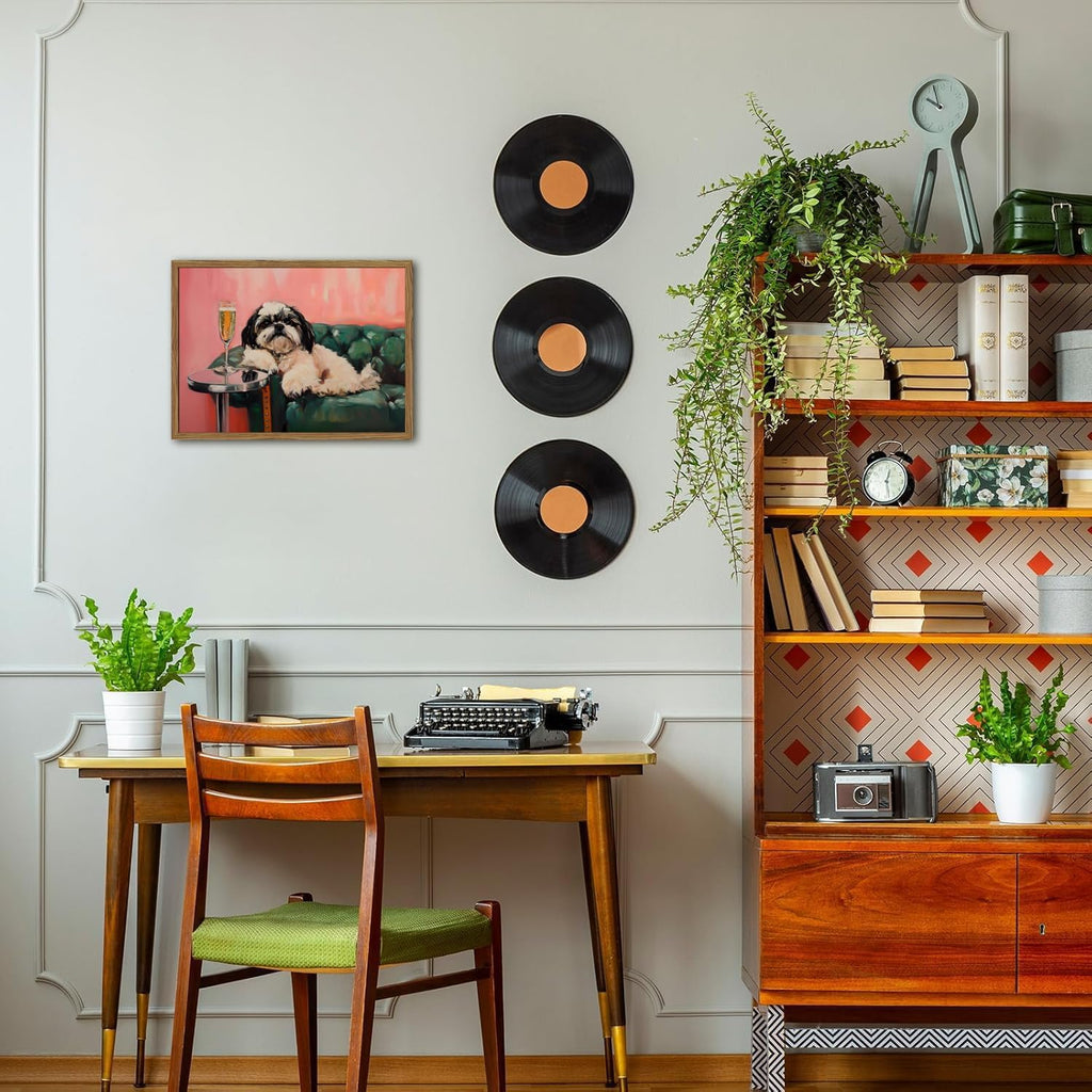 Framed Black Wall Decor — 16" - View 5