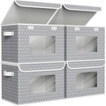 Beige Storage Bin — 12" — Grey Star
