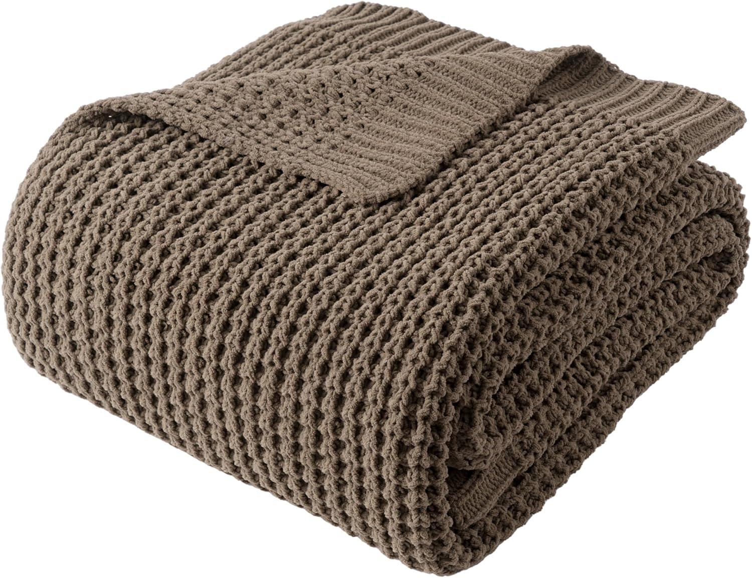 Beige Throw Pillow — 50" — Camel
