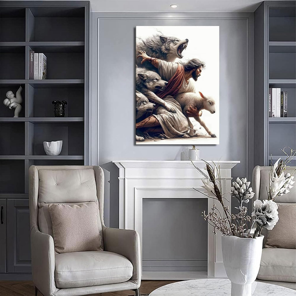 Black Canvas Wall Art — 16" - View 9