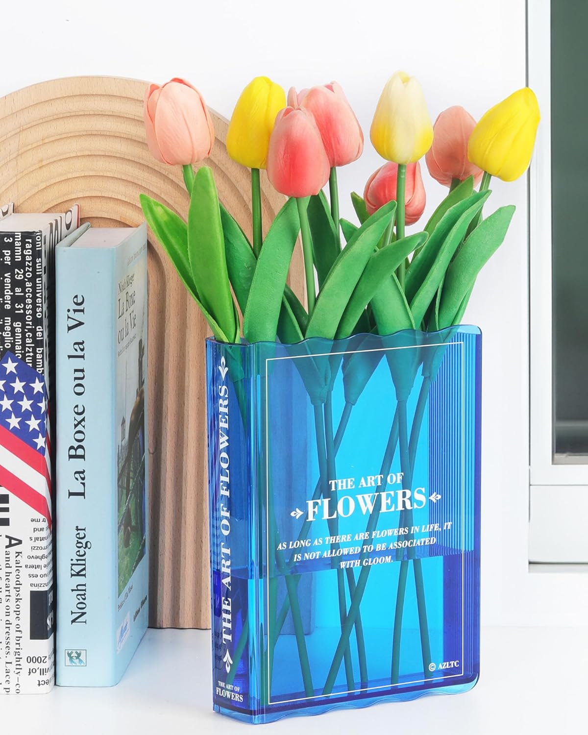 Black Vase — Blue