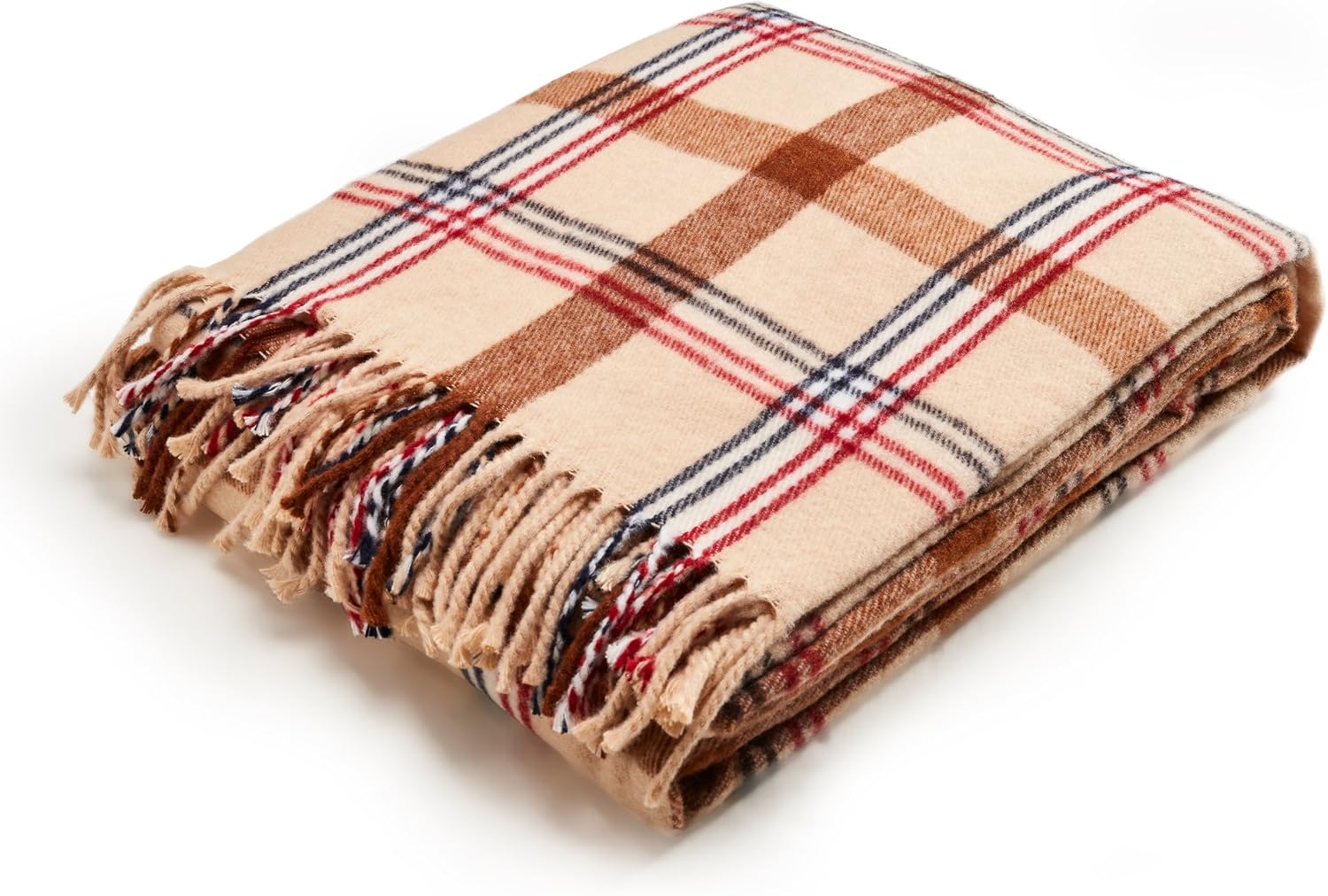 Beige Throw Pillow — 80" — Sahara