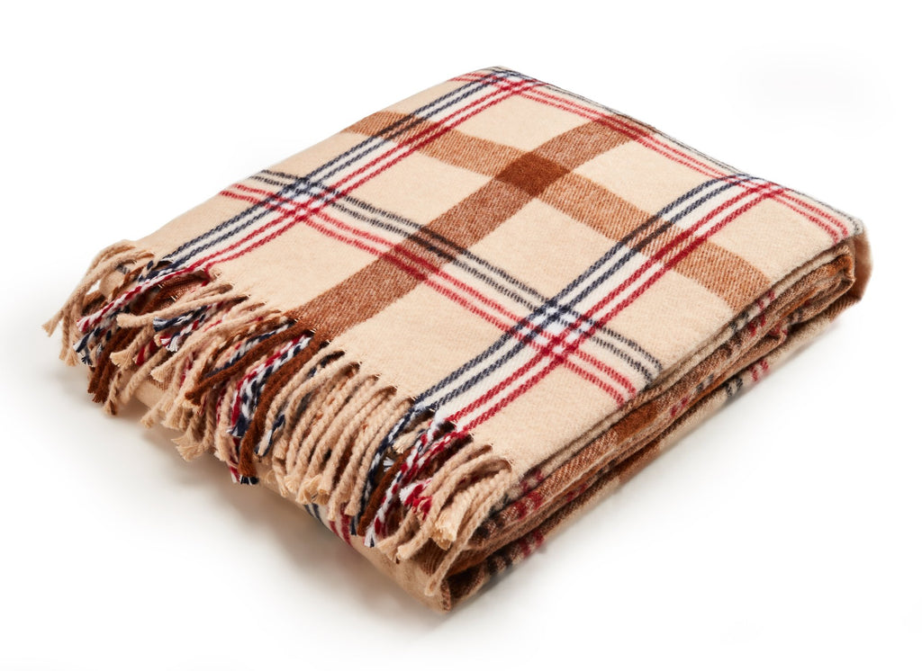 Beige Throw Pillow — 80"